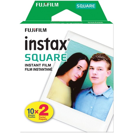 FUJIFILM Instax SQUARE Film, Pack/20 16583664